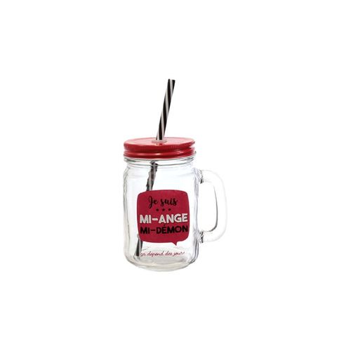 Mason Jar 45cl En Verre  Mo1211