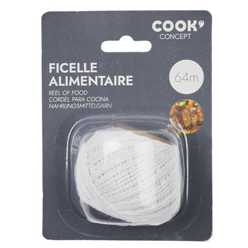 Ficelle Alimentaire "corde" 64m Blanc