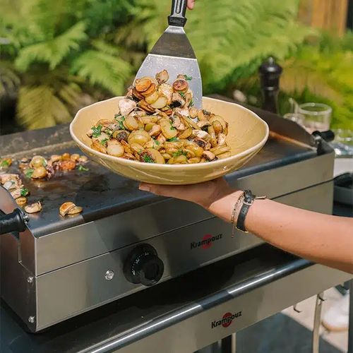 Plancha Électrique 3200w Plaque Inox 64x33cm - Pfsv2aa-kr