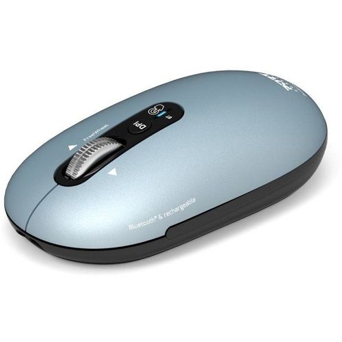 Souris Sans Fil - Port Designs - 910500 Pure - Bluetooth - Rechargeable - Bleu Sombre