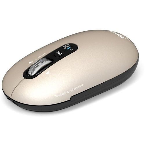Souris Sans Fil - Port Designs - 910500 Pure - Bluetooth - Rechargeable - Beige Clair