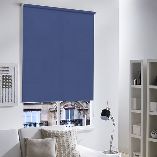Store Enrouleur Tamisant Aux Multiples Couleurs Différentes - 45 X 190 Cm - Marine