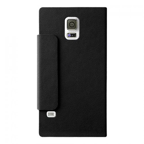 Etui à rabat tactile noir Colorblock pour Samsung Galaxy S5 G900