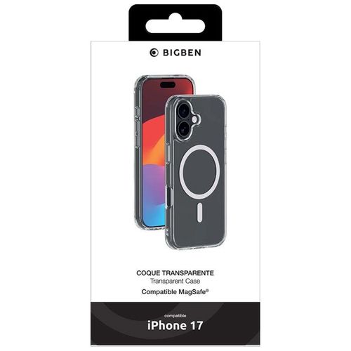 Coque Magsafe - iPhone17 - Transparente