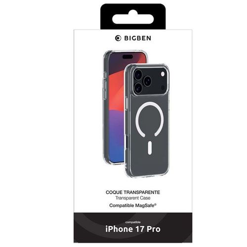 Coque Magsafe - iPhone17 Pro - Hybride - Transparente