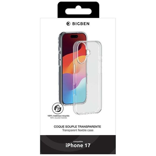 Coque Silisoft - iPhone17 - Transparente