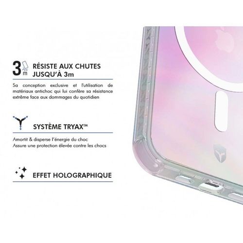 Coque Fc Air Magsafe - iPhone17 Pro - Holographique