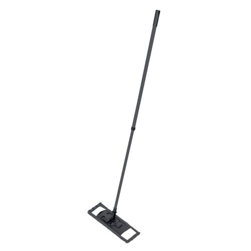 Balai Microfibre "manche Télescopique" 130cm Anthracite