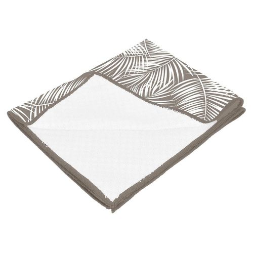 Torchon De Cuisine "végétal" 40x40cm Naturel