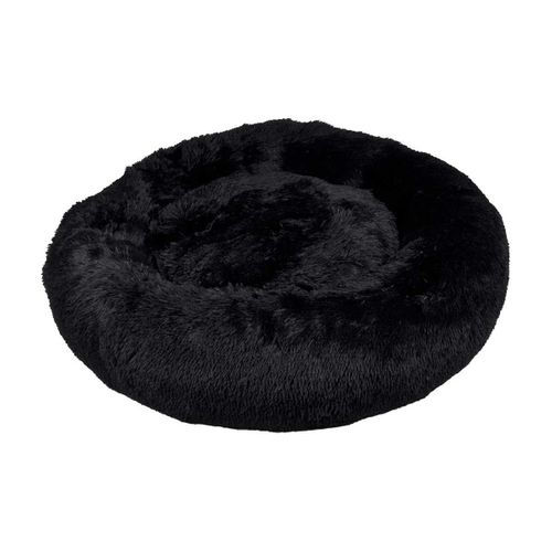 Coussin Pour Chien et Chat "fluffy" 75cm Noir