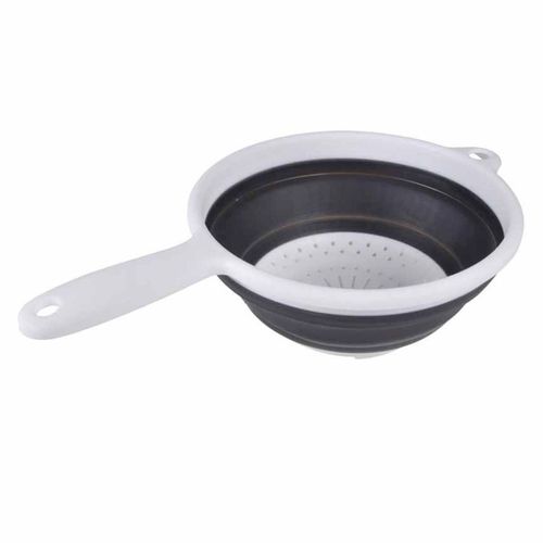 Passoire Avec Manche "rétractable" 36cm Anthracite