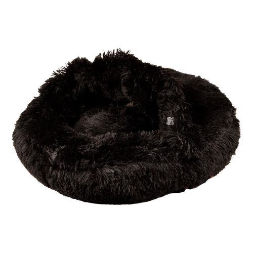 Coussin Pour Chien et Chat "fluffy" 55cm Noir