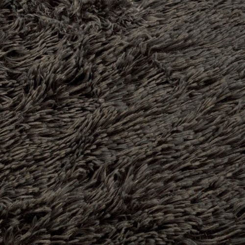 Coussin Pour Chien et Chat "fluffy" 55cm Anthracite