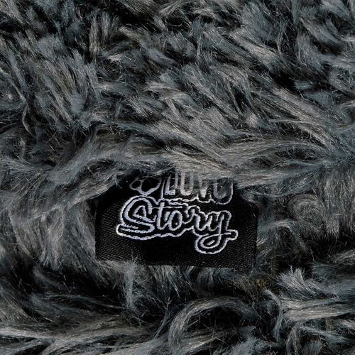 Coussin Pour Chien et Chat "fluffy" 107cm Anthracite