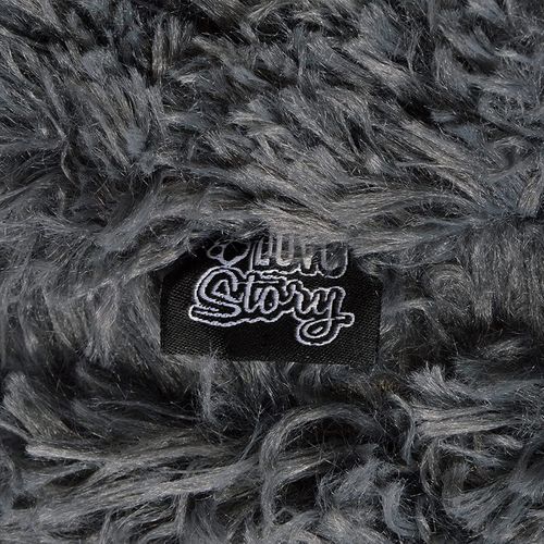 Coussin Pour Chien et Chat "fluffy" 107cm Anthracite