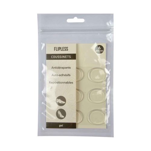 Lot De 6 Coussinets Chaussures "gel" Transparent