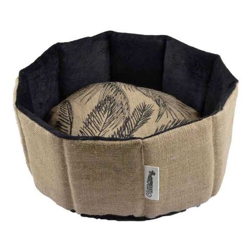 Panier Pour Chien et Chat "bahia" 38cm Beige et Noir