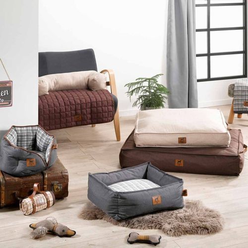 Panier Pour Chien et Chat "héritage" 55cm Noisette