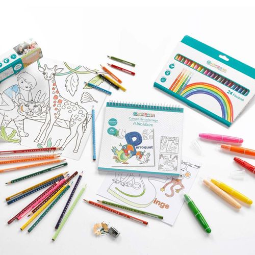 Kit Complet 144 Pièces Enfant "animaux" Multicolore