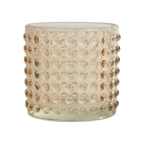 Photophore Bulles En Verre "arty" 7cm Semoule