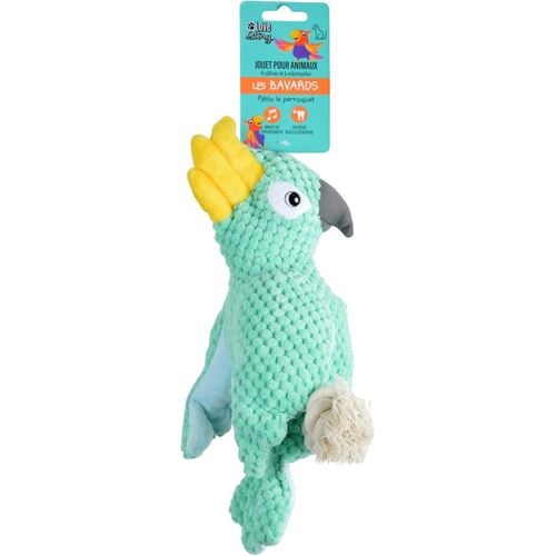 Jouet Peluche Pour Chien "perroquet" 28cm Vert