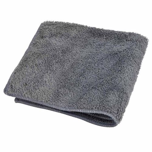Chiffon Microfibre "poils Longs" 40x40cm Anthracite
