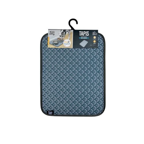 Tapis De Repas Pour Chien et Chat "new Art" 45cm Anthracite