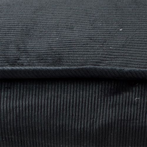 Coussin Rectangle Chien et Chat Velours "crafty" 100cm Noir