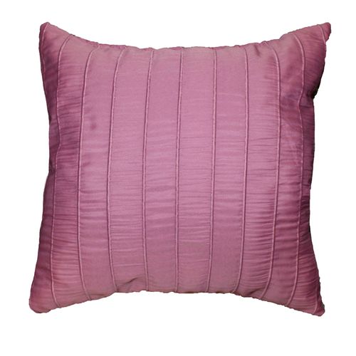 Coussin Jacquard Rayures Crash Lineo Rose 40 X 40 Cm