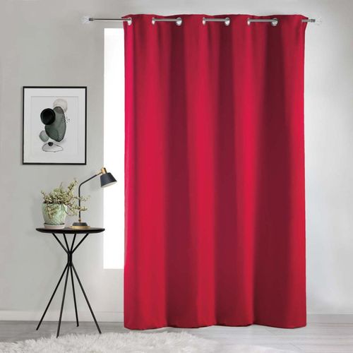 Rideau Occultant Occult Rouge 140x240