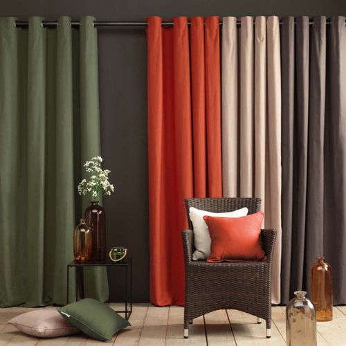 Coussin Déco "panama" 60x60cm Rouge