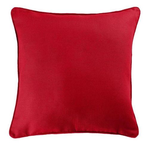 Coussin Déco "panama" 60x60cm Rouge