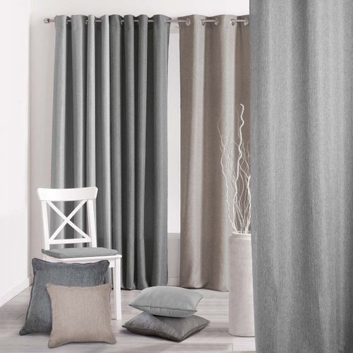 Galette De Chaise "newton" 40x40cm Gris Anthracite