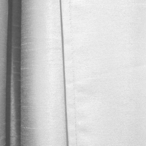 Rideau Shantung Shana Blanc 140x240