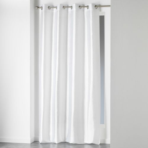 Rideau Shantung Shana Blanc 140x240