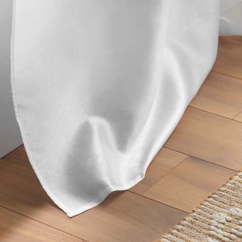 Rideau Shantung Shana Blanc 140x240