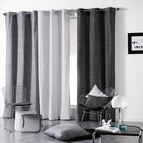 Galette De Chaise "optic" 40x40cm Gris