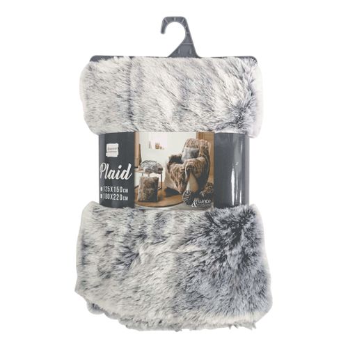 Plaid Imitation Fourrure Antartic 180x220 Cm