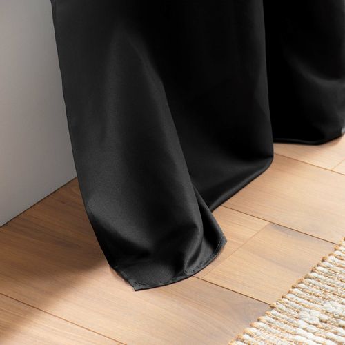 Rideau à Oeillets "absolu" 140x280cm Noir