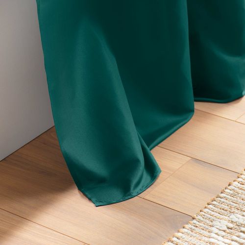 Rideau à Oeillets "absolu" 140x260cm Émeraude