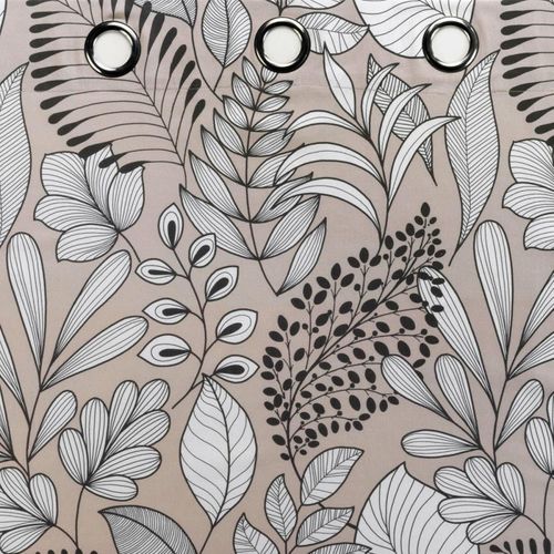 Rideau à Oeillets Imprimé "panabel" 140x240cm Naturel