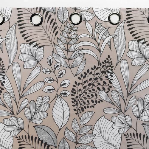 Rideau à Oeillets Imprimé "panabel" 140x240cm Naturel