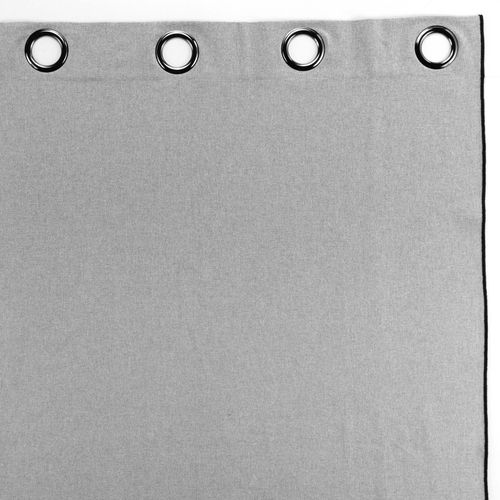 Rideau à Oeillets "mistraline" 140x240cm Gris Chiné