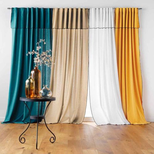 Rideau à Passants "mistraline" 140x240cm Lin