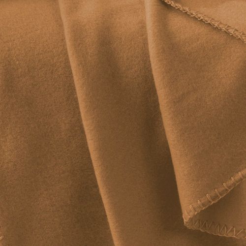 Plaid Polaire "milou" 125x150cm Camel