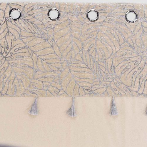 Rideau à Oeillets "solea" 140x240cm Argent