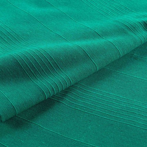 Plaid En Polycoton Émeraude 180x220