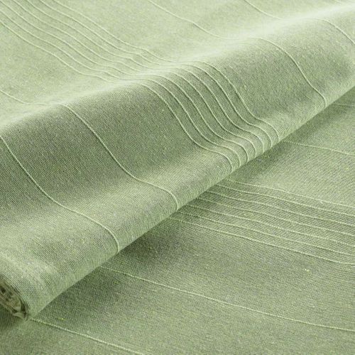 Plaid En Polycoton Sauge 220x240