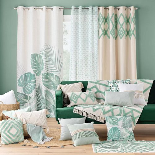 Tapis Déco Tufté "athena" 60x90cm Sauge