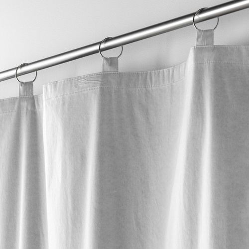 Doublure Thermique Avec Anneaux Pour Rideaux - 130x230 - Gris